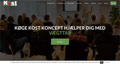 Desktop Screenshot of kostkoncept.dk
